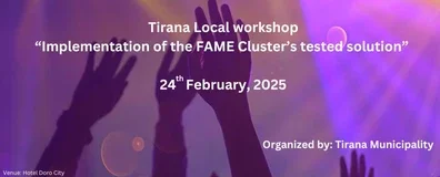 FAME Cluster invitation poster