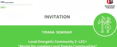 LEC PLUS Tirana Seminar poster