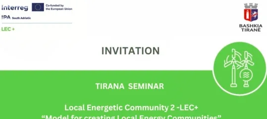 LEC PLUS Tirana Seminar poster