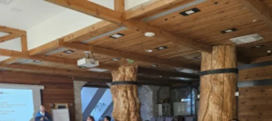 People sitting around the table for a meeting