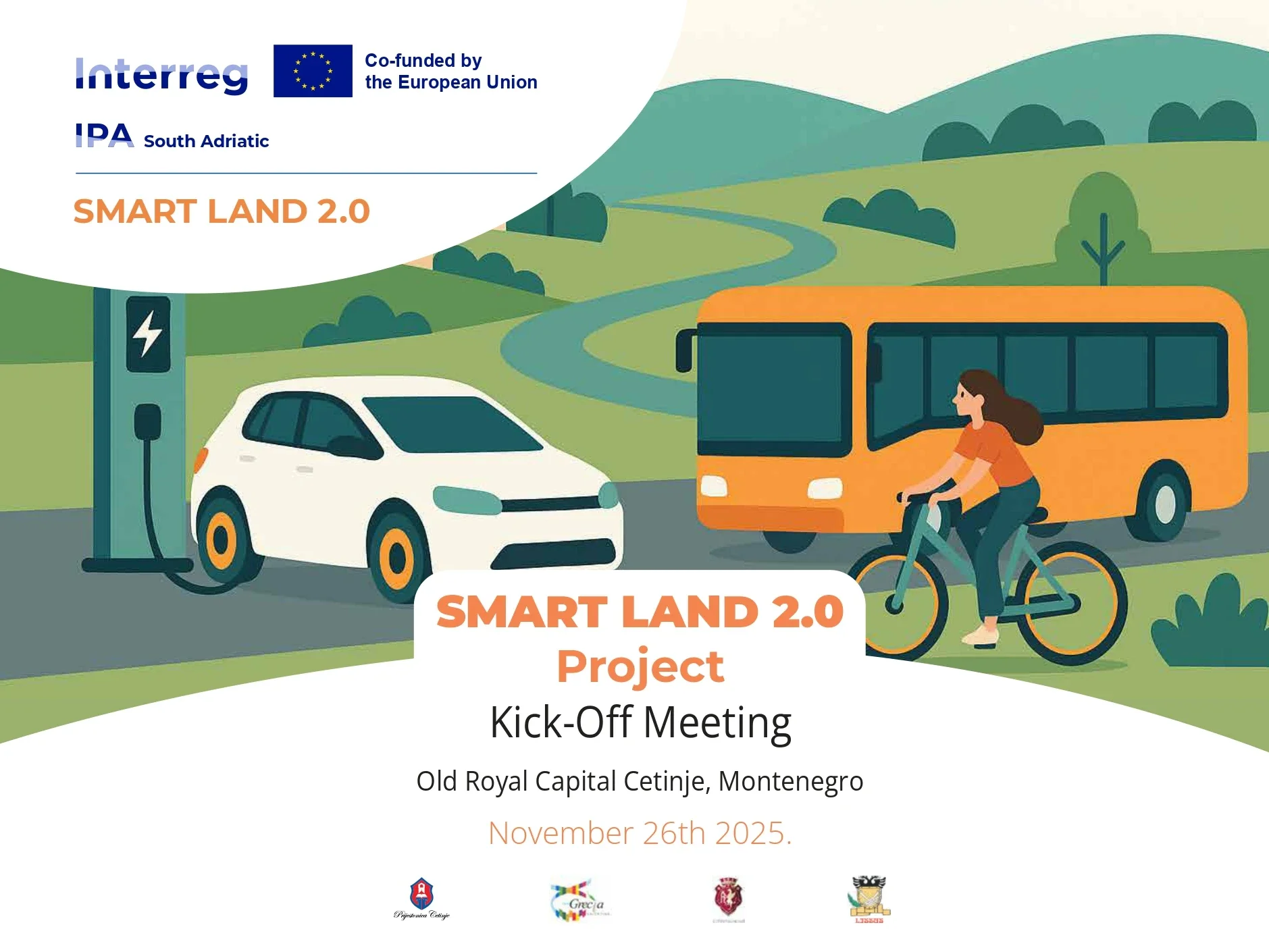 car, bus, bicicle