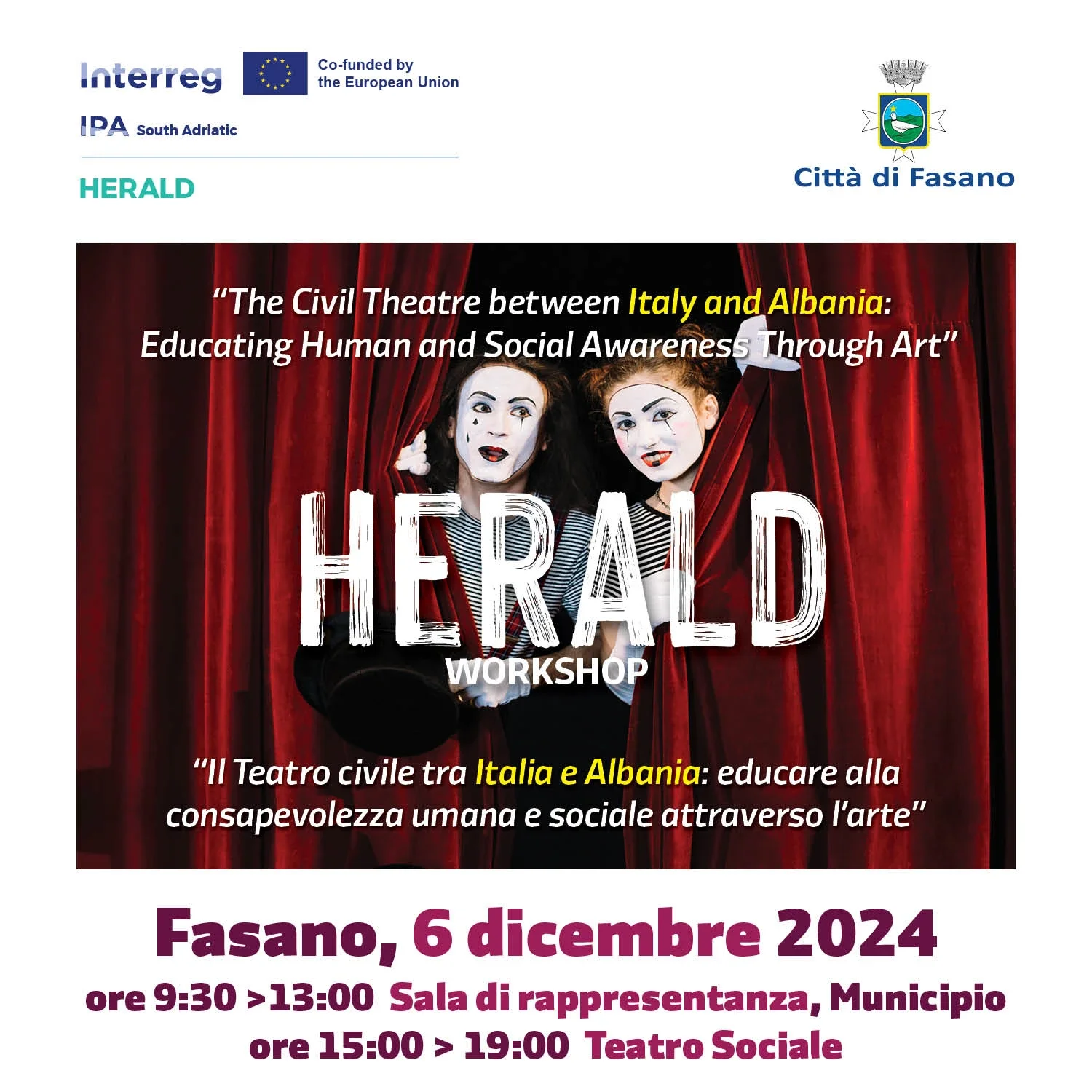 HERALD event poster