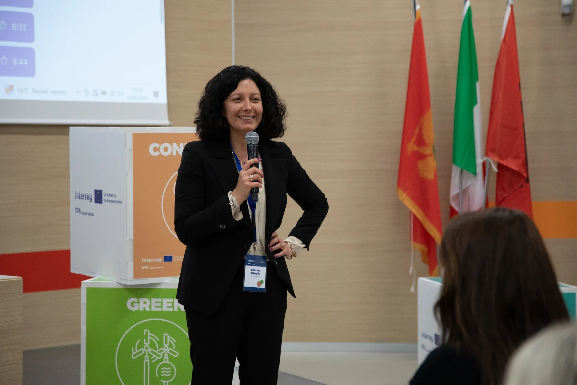 Carmela Sfregola speaks